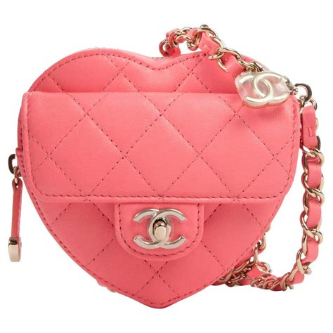 chanel heart belt bag|Chanel heart bag for sale.